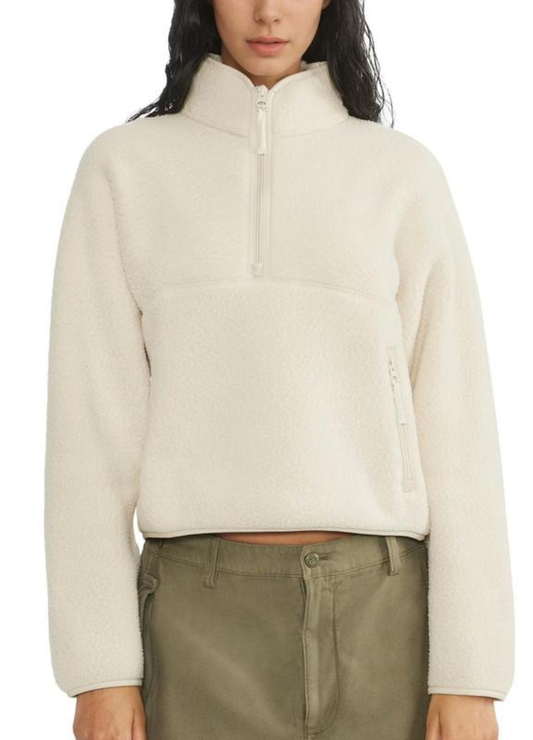 CloudFleece™ Cropped Quarter-Zip