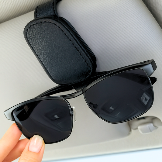 Sun Visor Glasses Clip
