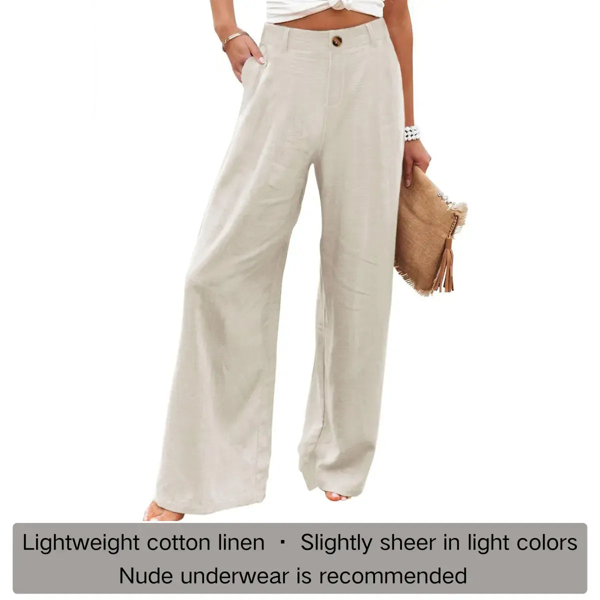 Coastline™ Linen-Blend Pants