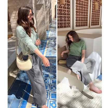 Coastline™ Linen-Blend Pants