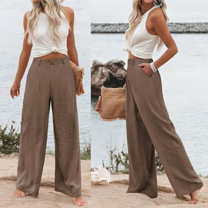 Coastline™ Linen-Blend Pants