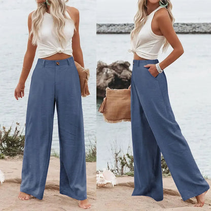 Coastline™ Linen-Blend Pants