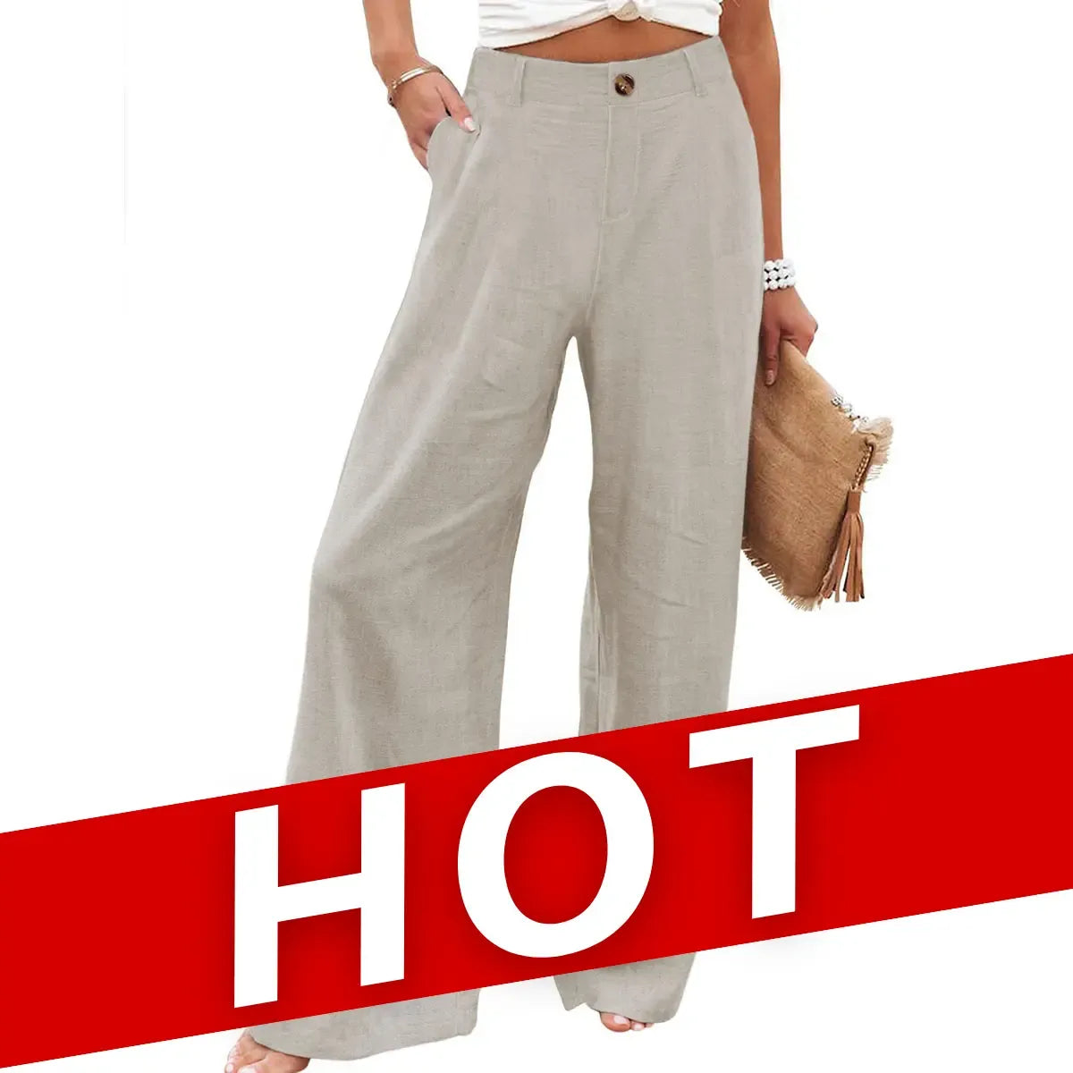 Coastline™ Linen-Blend Pants
